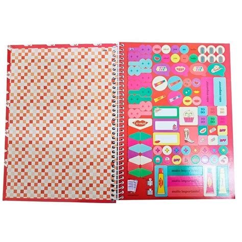Caderno Carmed Listrado 80 Folhas 1 Matéria da marca Jandaia