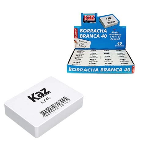 Borracha Branca 40 da marca Kaz