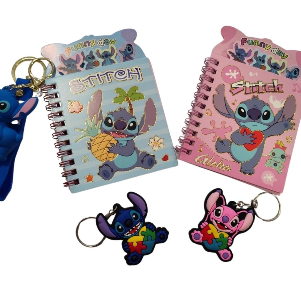 Adesivo e Chaveiro Stitch